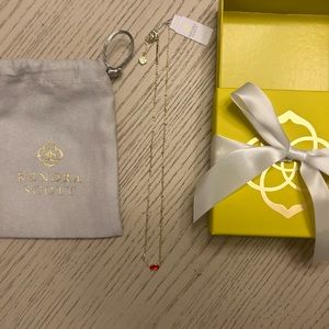 Kendra Scott July Birthstone Necklace